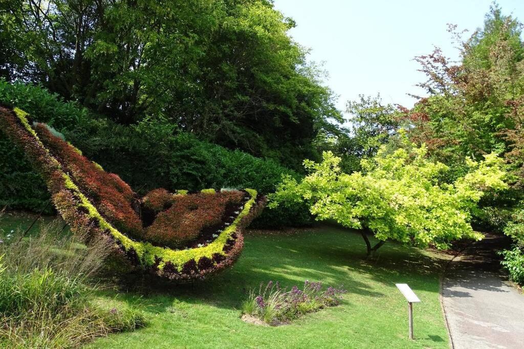 Appart avec jardin + SPA Nordique + proche c.ville Caen Extérieur photo